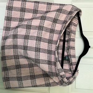 Size Large Wild fable pink plaid skirt